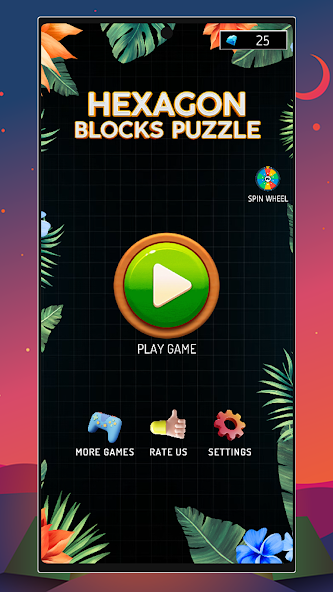Hexagon Blocks Puzzle screenshot 1