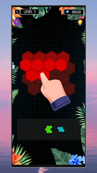 Hexagon Blocks Puzzle screenshot 3