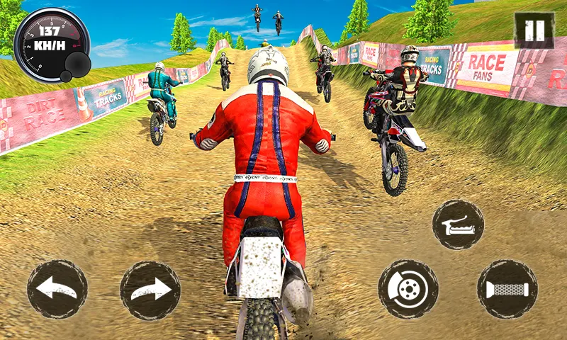 Dirt Bike Racing gameplay screenshot 3
