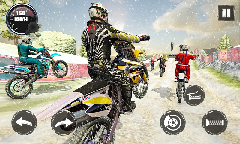 Dirt Bike Racing gameplay screenshot 4