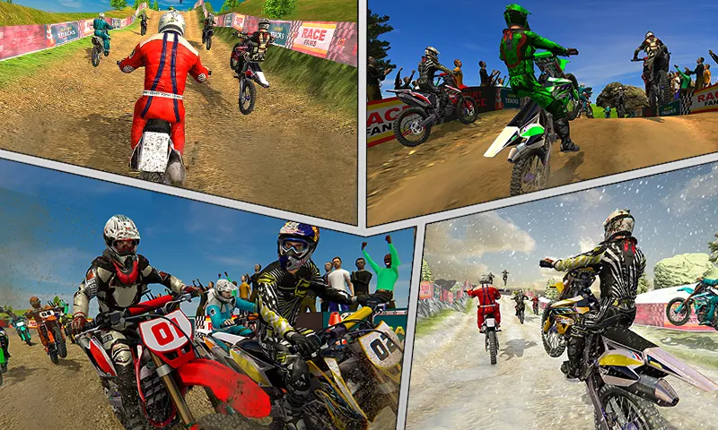 Dirt Bike Racing gameplay screenshot 5
