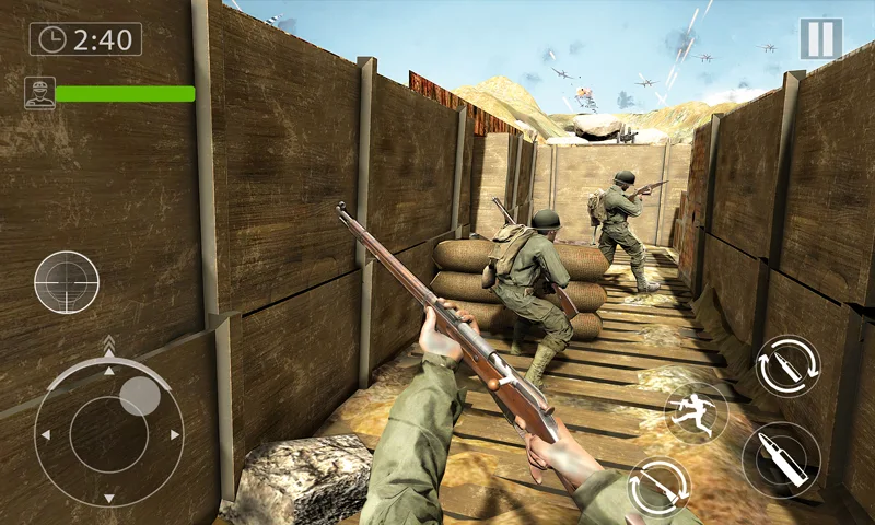 D-Day World War 2 Army Games screenshot 2