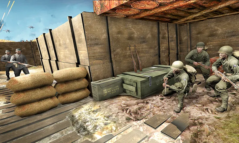 D-Day World War 2 Army Games screenshot 3