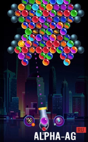 Hacked Bubble Shooter: Galaxy Classic screenshot 2