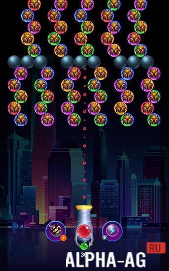 Hacked Bubble Shooter: Galaxy Classic screenshot 5