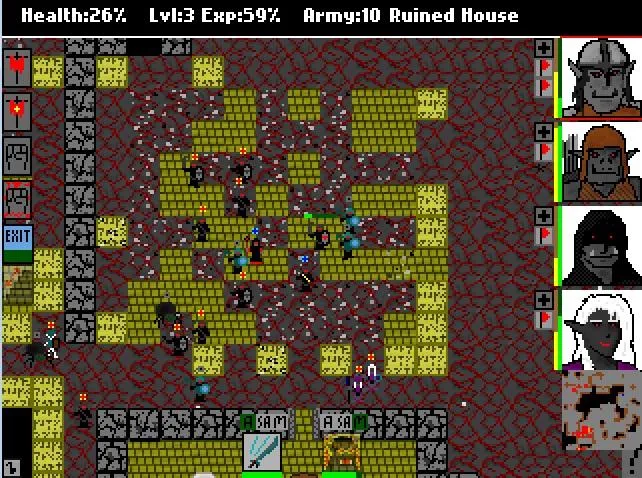 OrcishRage2 battle scene screenshot 2