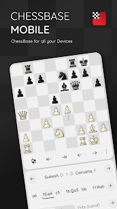 ChessBase Mobile interface display 1