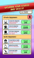 Stickman Tuber Tycoon - Tube Star Idle Clicker (ВЗЛОМ, много денег) screenshot 4