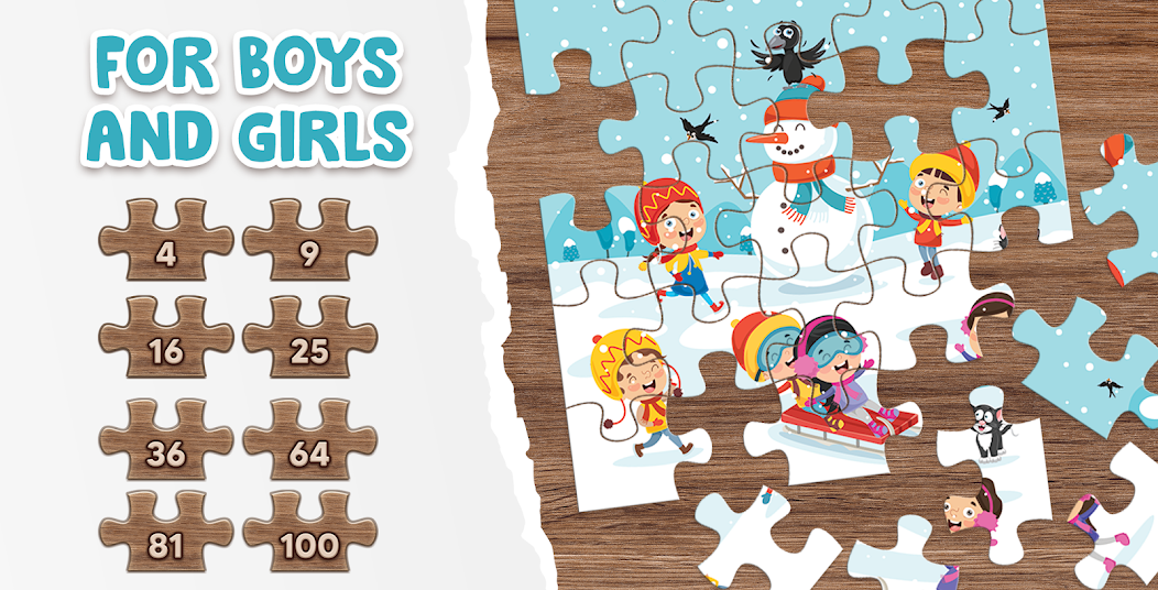 Christmas Puzzle Game screenshot 2