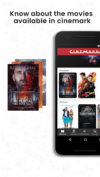 Cinemark Centro America screenshot 1