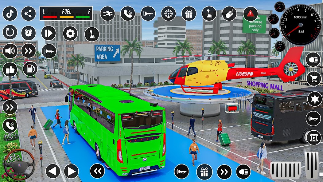 City Passenger Coach Bus Drive screenshot 4
