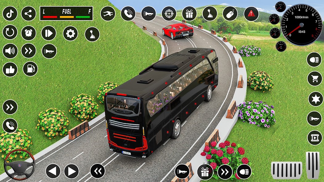 City Passenger Coach Bus Drive screenshot 5