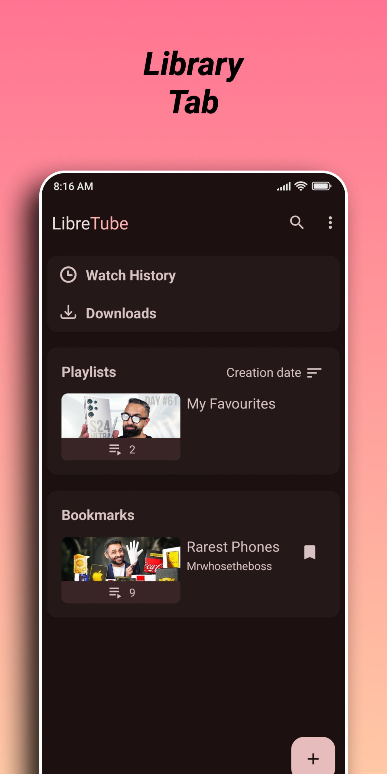 LibreTube screenshot 2