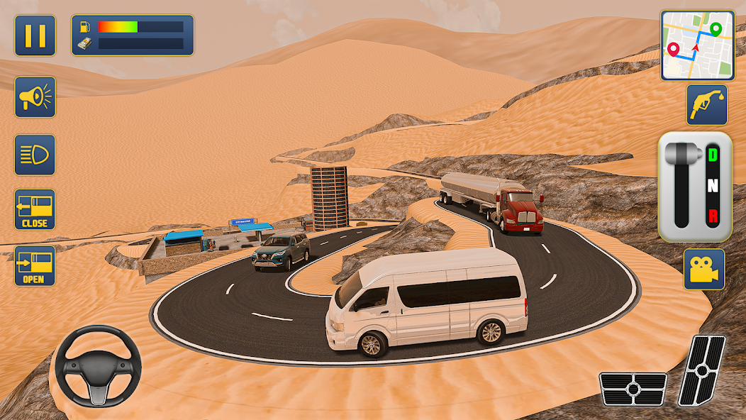 Dubai Van Simulator Car Games screenshot 2