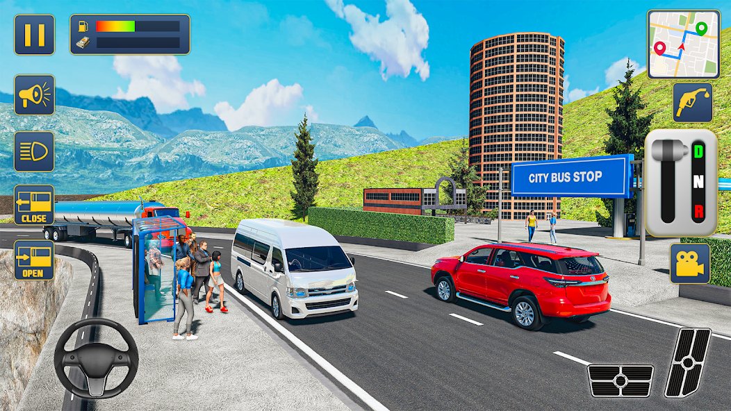 Dubai Van Simulator Car Games screenshot 3