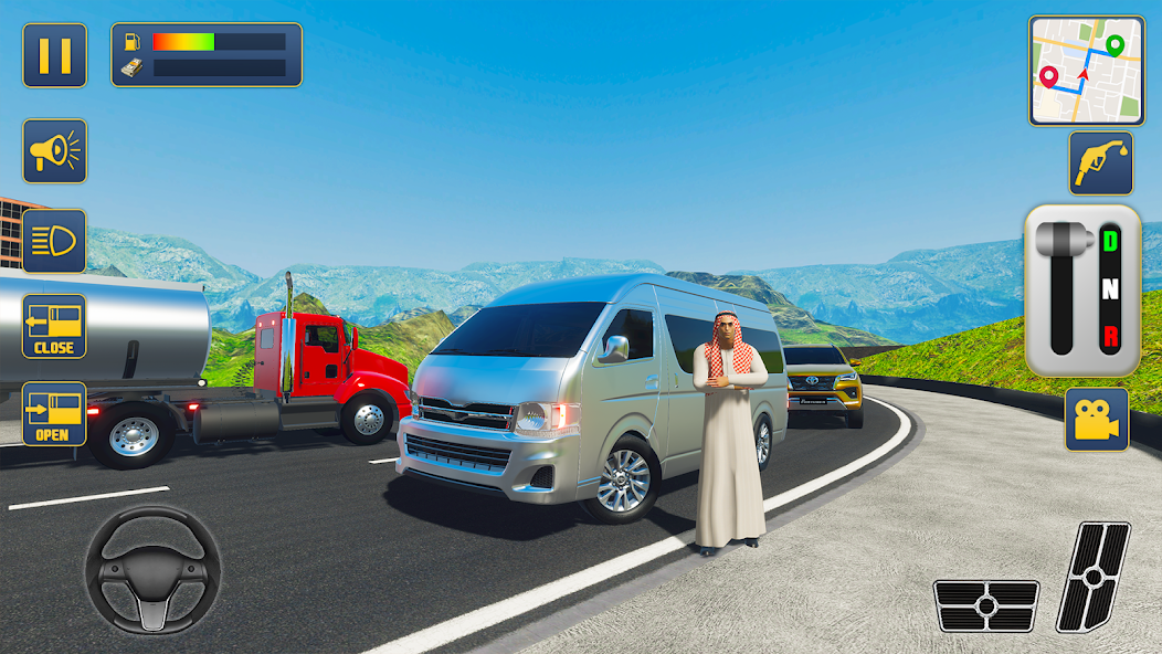 Dubai Van Simulator Car Games screenshot 4