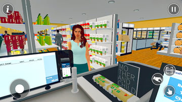 Supermarket Cashier Games 3D screenshot 8