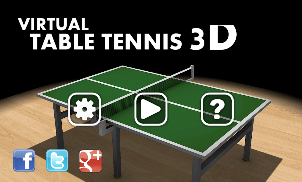 Virtual Table Tennis 3D screenshot 4