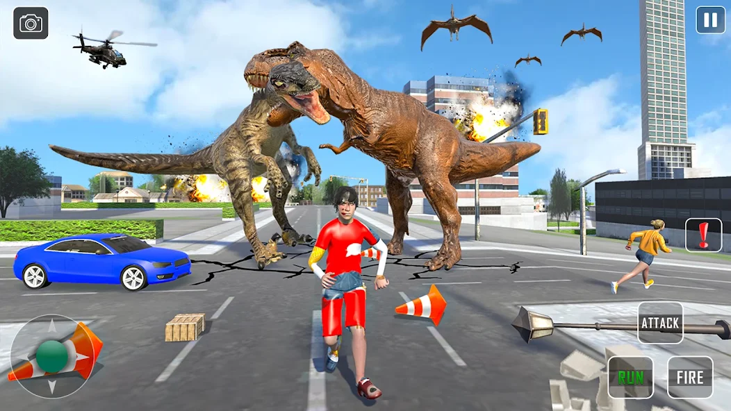Dinosaur Smash Battle Rescue
