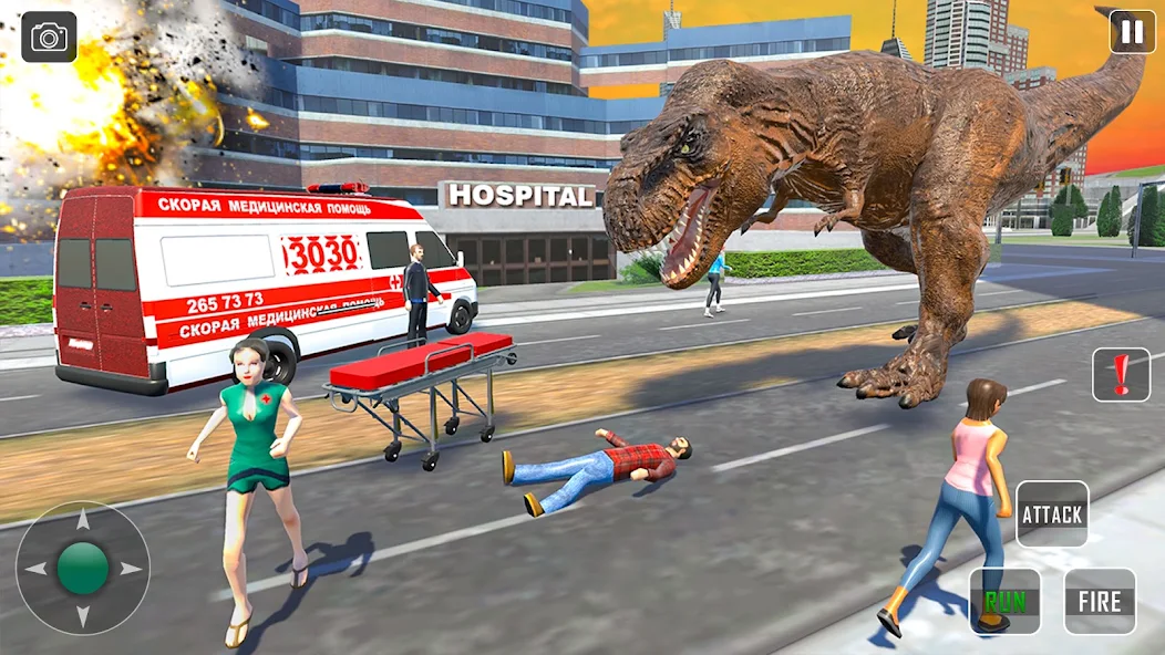 Dinosaur Smash Battle Rescue screenshot 4