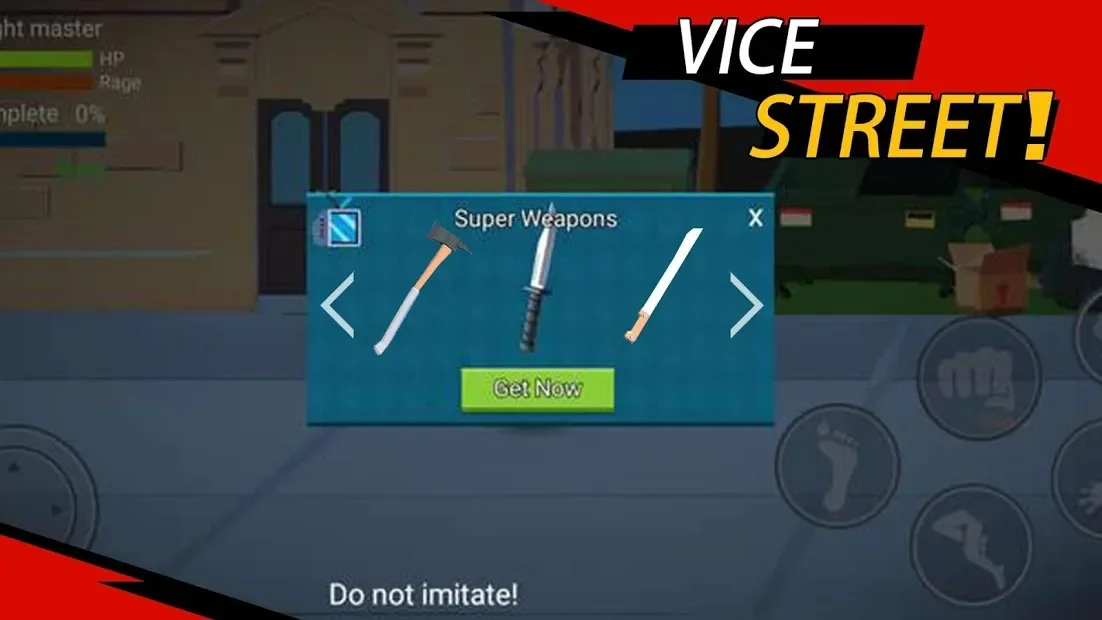 Vice Street: fighting master