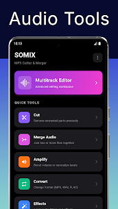 MP3 Cutter and Merger – SOMIX screenshot 1