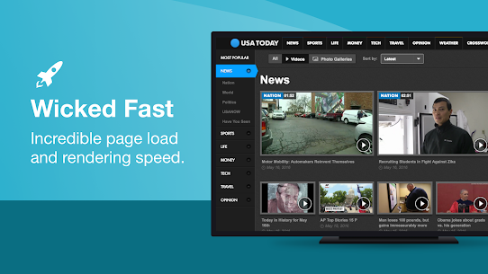 Puffin TV Browser Screenshot 1