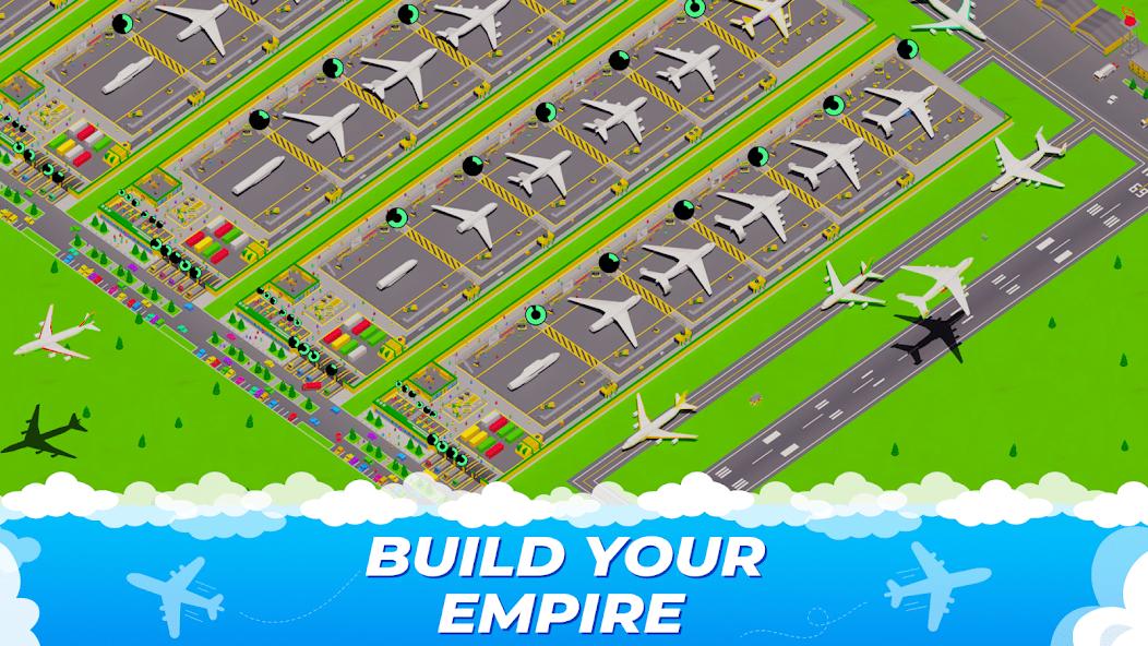 Idle Airplane Factory screenshot 1