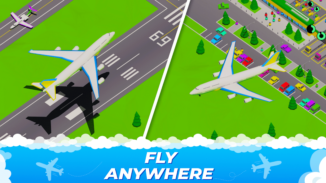 Idle Airplane Factory screenshot 5