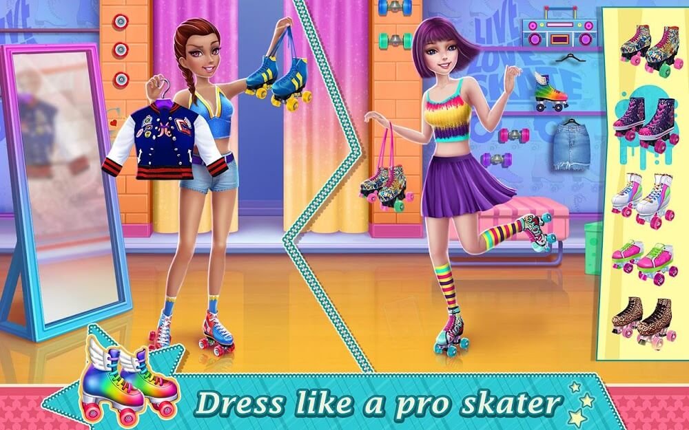 Roller Skating Girls screenshot 3