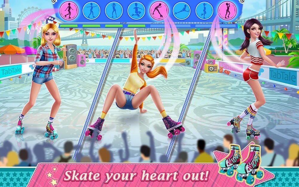 Roller Skating Girls screenshot 4