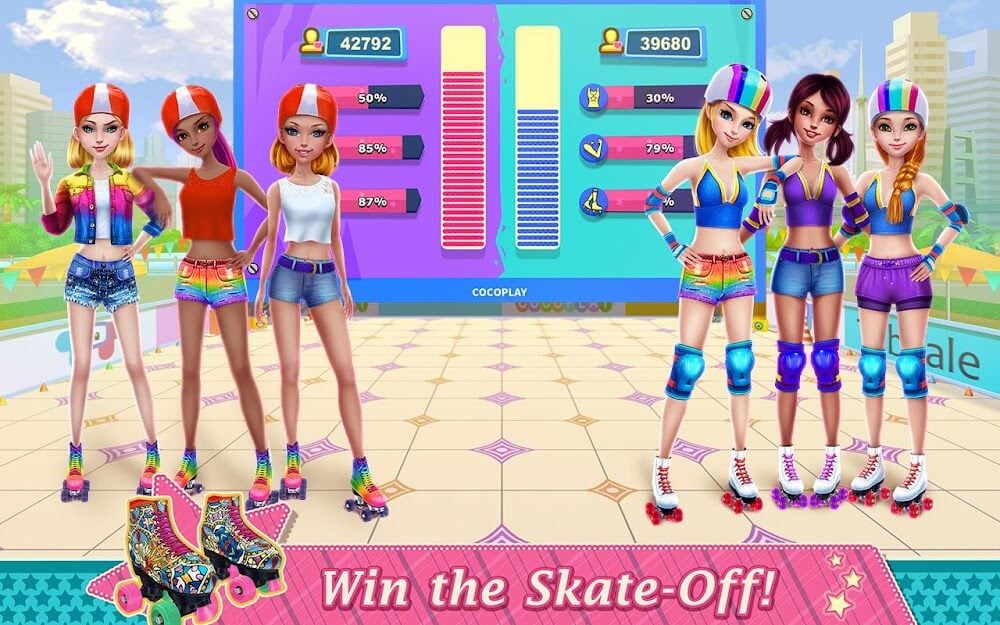 Roller Skating Girls screenshot 6