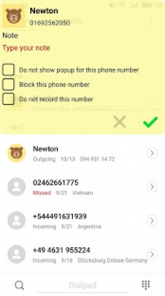 PRO Note Call Recorder 7.5 Screenshot 1