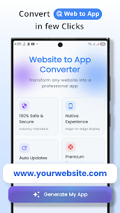 Web2App: Web to App Converter screenshot 1