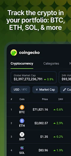 CoinGecko Screenshot 3