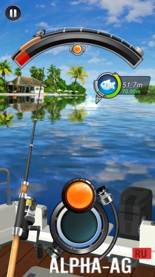 Взломанная Fishing Trek screenshot 2
