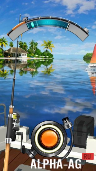 Взломанная Fishing Trek screenshot 3