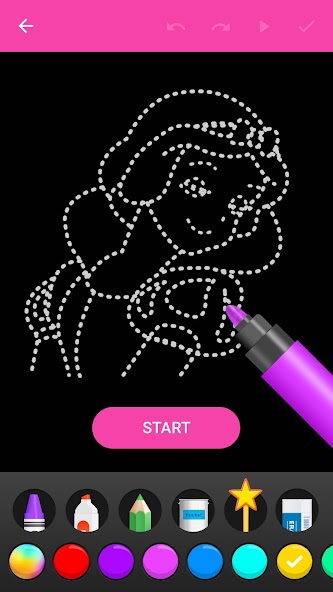 Draw Princess screenshot 2