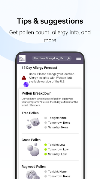 Weather screenshot 3
