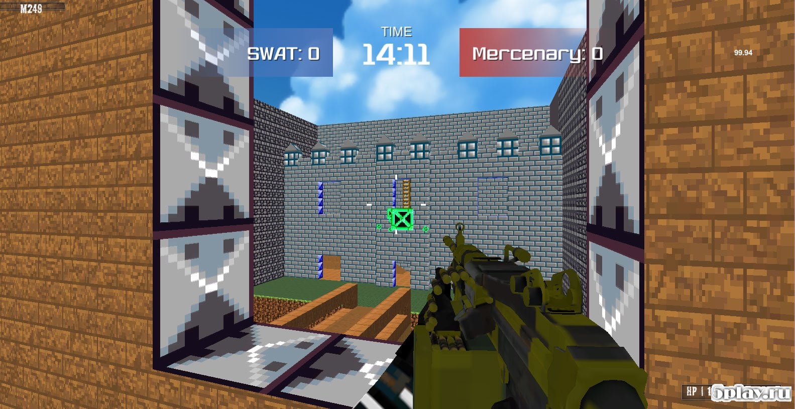 Combat Pixel Arena 3D Multiplayer v 1.9