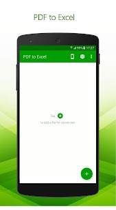 PDF to Excel screenshot 1