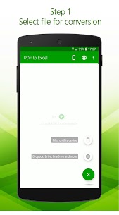 PDF to Excel screenshot 2