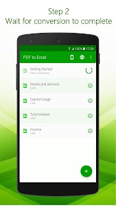 PDF to Excel screenshot 3