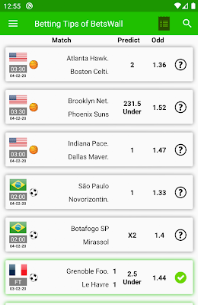 BetsWall: AI Sports & NBA Tips screenshot 1