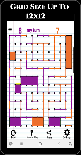 Dots and Boxes screenshot 2