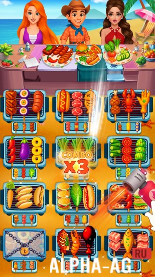 BBQ Grill : Match Cooking Sort screenshot 2