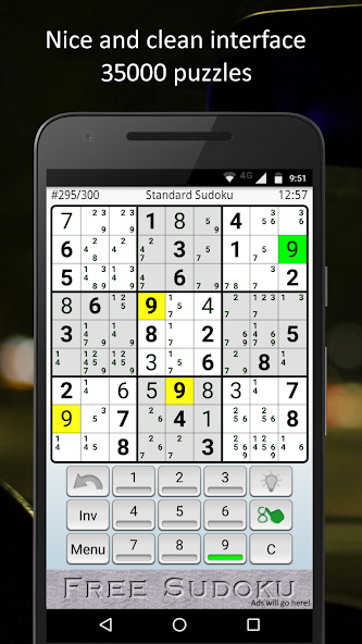 SuFreeDoku screenshot 1