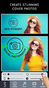 Cover Photo Maker - Banners & Thumbnails Designer, screenshot 1