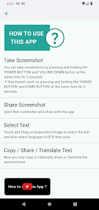 Copy Text On Screen screenshot 1
