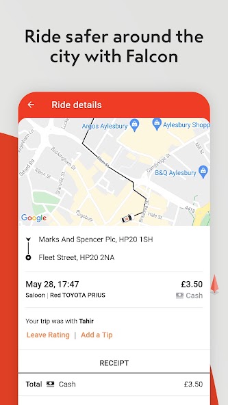 Falcon Taxis screenshot 2